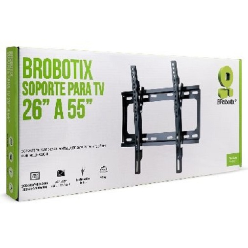 Soporte BRobotix De Pared Para Pantalla 26" - 55" Hasta 45Kg