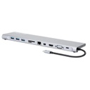 Docking Station Manhattan USB C - 3x USB 3.0 1x USB C 1x HDMI 1x VGA 1x Mini DisplayPort 1x RJ-45 1x SD Hembra 5000 Mbit/s