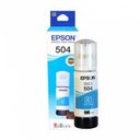 Botella de tinta epson 504 cian (t504220-al) 70ml, para l4150, l4160, l6161, l6171