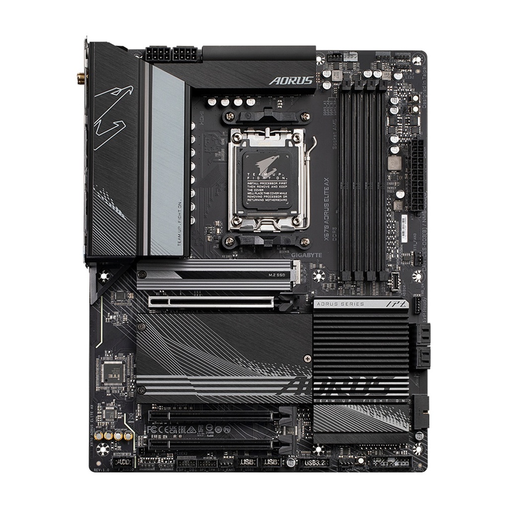 Tarjeta Madre AORUS ATX X670 AORUS ELITE AX S-AM5 AMD X670 HDMI 128GB DDR5 Para AMD