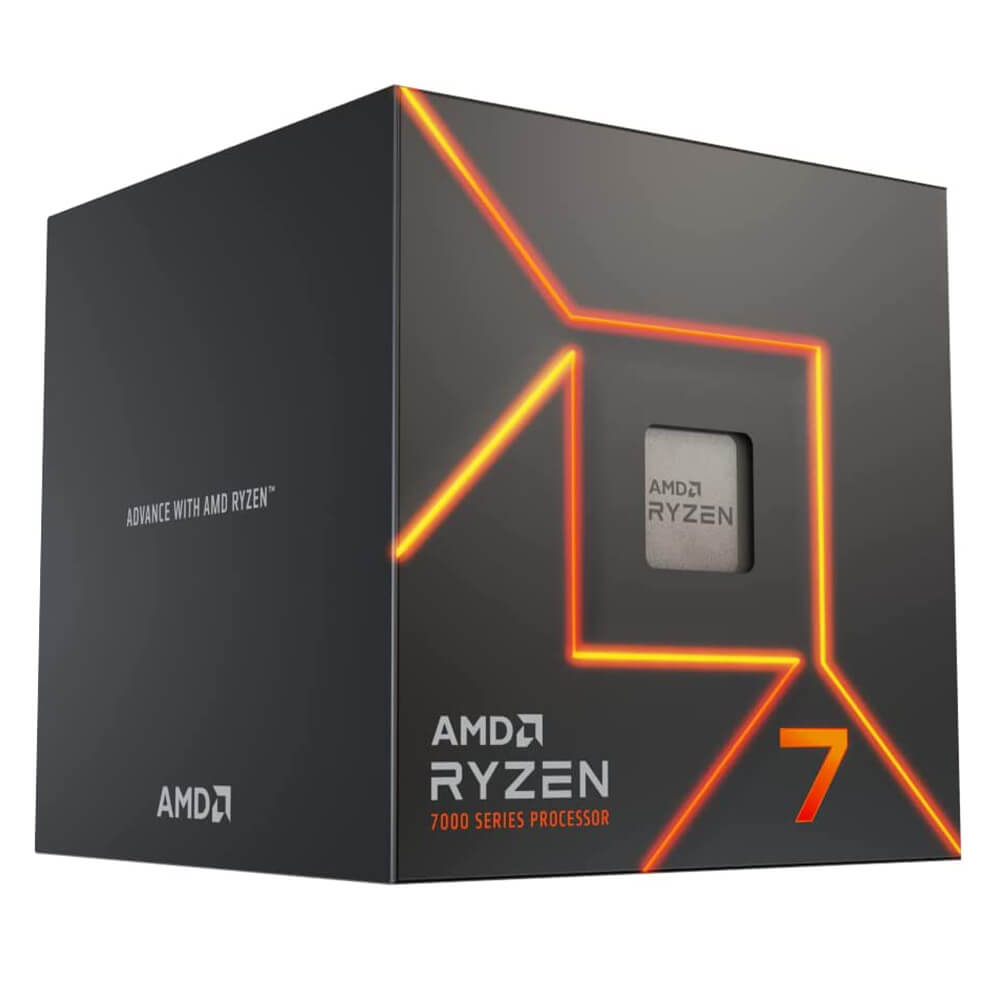 Procesador AMD Ryzen 7 7700 AM5 8 Núcleos 65W Con Gráficos y Disipador