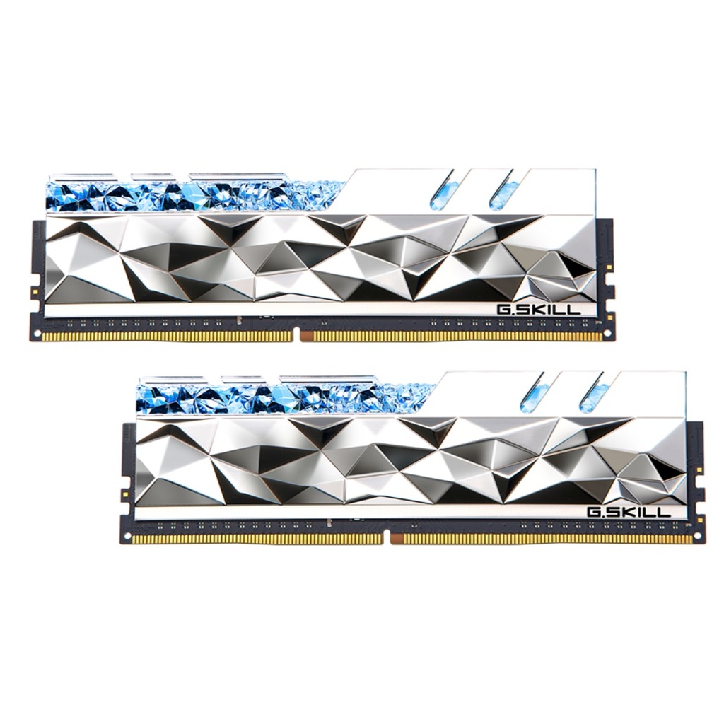 Kit Memoria RAM G.Skill Trident Z Royal Elite Silver DDR4 3600MHz 16GB 2 x 8GB Non-ECC CL16 XMP