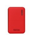 Batería Portátil Recargable Necnon Power Bank NBPB0502FC de 5000 mAh Rojo