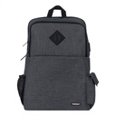 Mochila De Nylon/Poliéster Techzone TZ21LBP03-B Para Laptop 15.6”