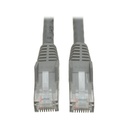 Cable patch tripp-lite (n201-003-gy) moldeado snagless cat6 gigabit (rj45 m