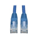 Cable patch tripp-lite (n201-003-bl) moldeado snagless cat6 gigabit (rj45 m