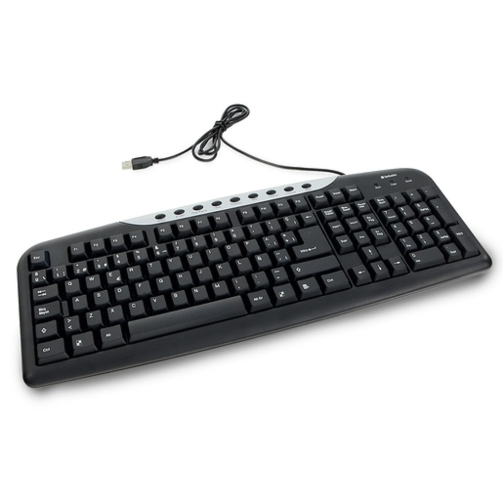 Teclado Membrana Verbatim 98109 Alámbrico USB Español