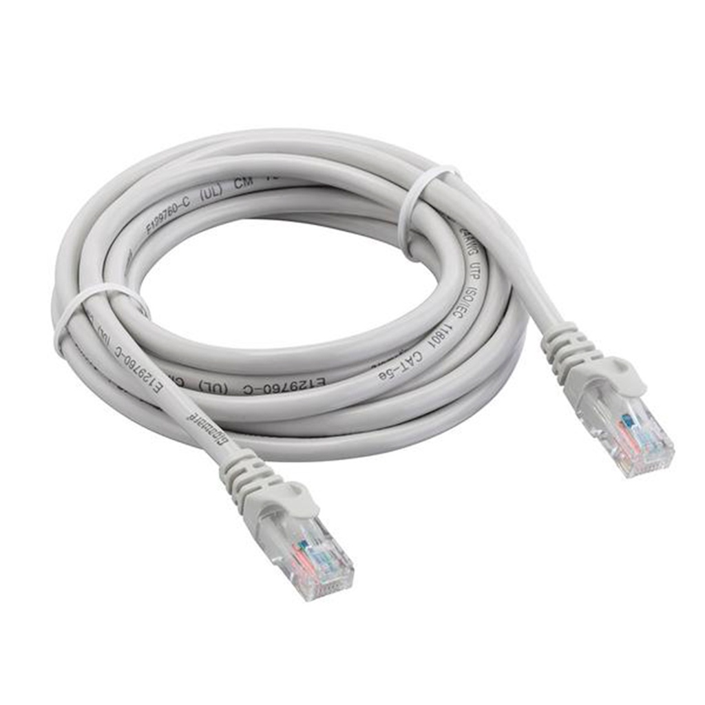 Cable de Red Patch Cat 5E Intellinet RJ45 3 Metros Blanco