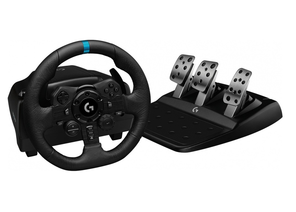 Volante + Pedales G923 TrueForce Logitech Alámbrico USB para PC/PlayStation 4