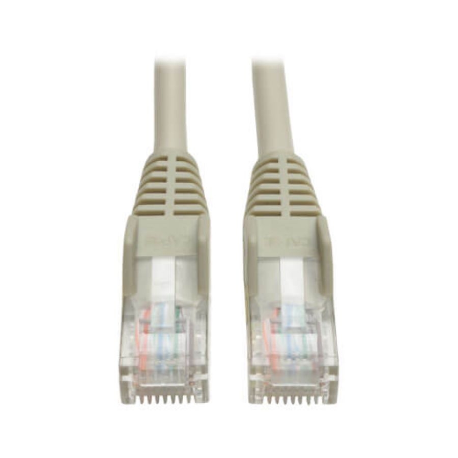 Cable ethernet tripp lite n001-010-gy cable tripp lite ethernet (utp) moldeado snagless cat5e 350 mhz (rj45 m