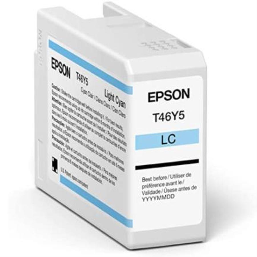 Cartucho epson modelo t46y cyan light, para p900 (50 ml)