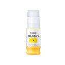 Tanque De Tinta Canon PFI-050 Amarillo 70ml Para imagePROGRAF TC-20