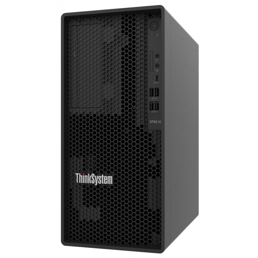 Servidor lenovo st50 v2 xeon e-2324g 4c 3.1ghz 16gb 2tb 7d8ka00ala