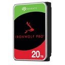 Disco Duro para NAS Seagate IronWolf Pro 3.5" de 1 a Bahías Ilimitadas 20TB SATA III 6Gbit/s 7200RPM 256MB Caché