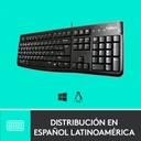 Teclado Logitech K120 USB Alámbrico Español 920-004422