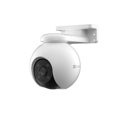 Cámara pt ip 3 mp ezviz h8 pro 2k / wi-fi / exterior / video analíticos / defensa activa / microsd hasta 512 gb -