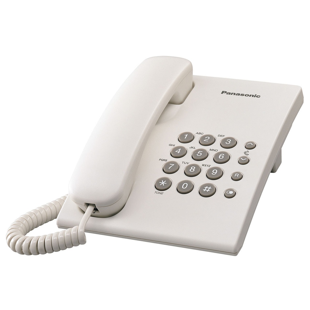 Teléfono Panasonic KX-TS500 Alámbrico Basico Unilinea