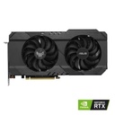 Tarjeta video asus nvidia rtx 3050 tuf oc 8gb argb doble ventilador ddr6 pcie hdmi/dp ranuras atx gama alta gaming