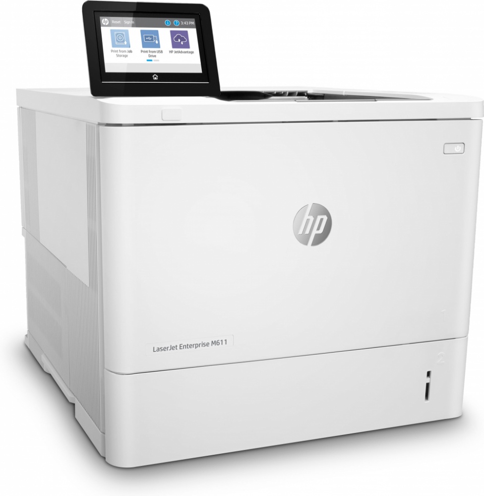 Impresora HP LaserJet Enterprise M611dn Blanco Y Negro Láser Alámbrico Print