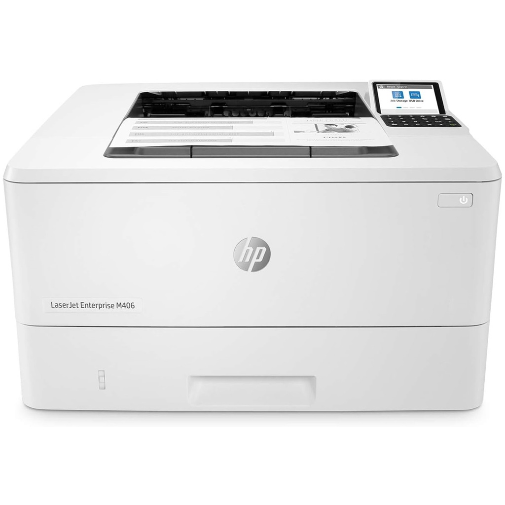 Impresora Monocromatica HP LaserJet Enterprise M406dn Blanco y Negro Láser Print