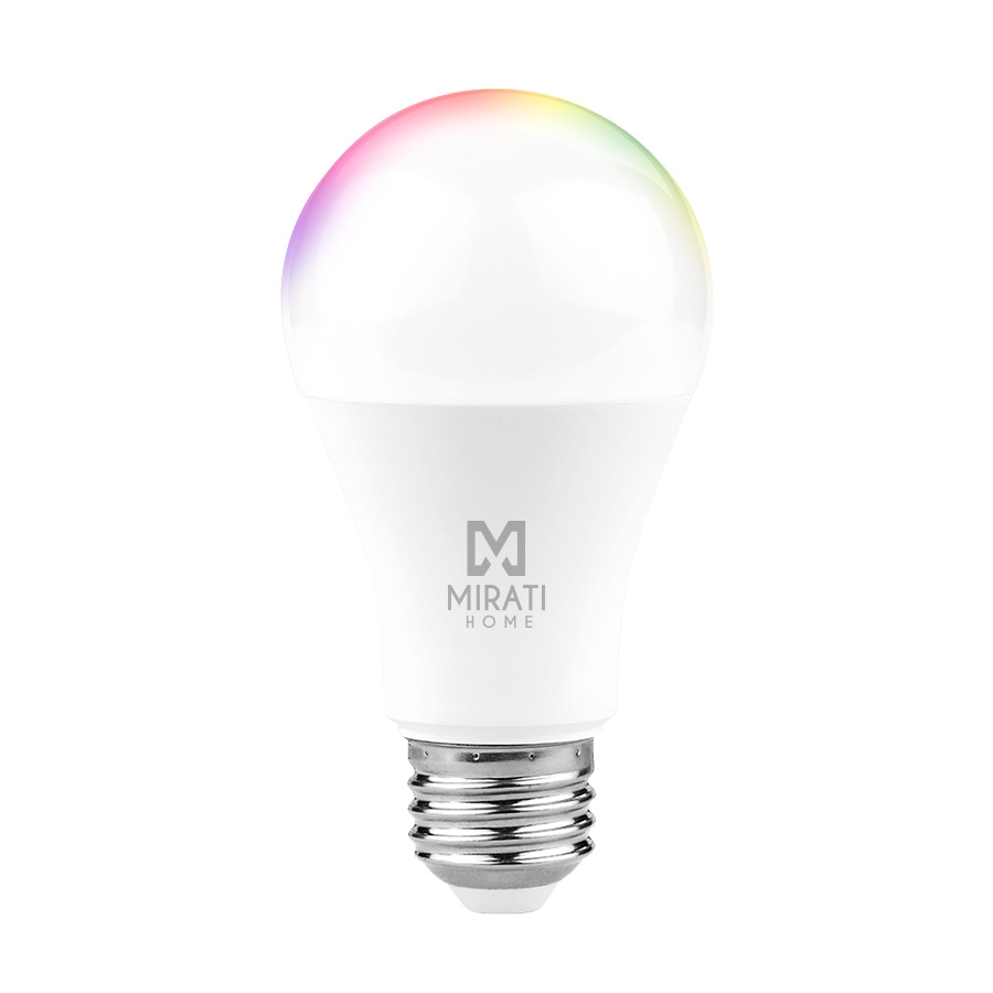 Foco inteligente luz rgb 9w  mirati  wifi 2.4ghz  compatible con android e ios