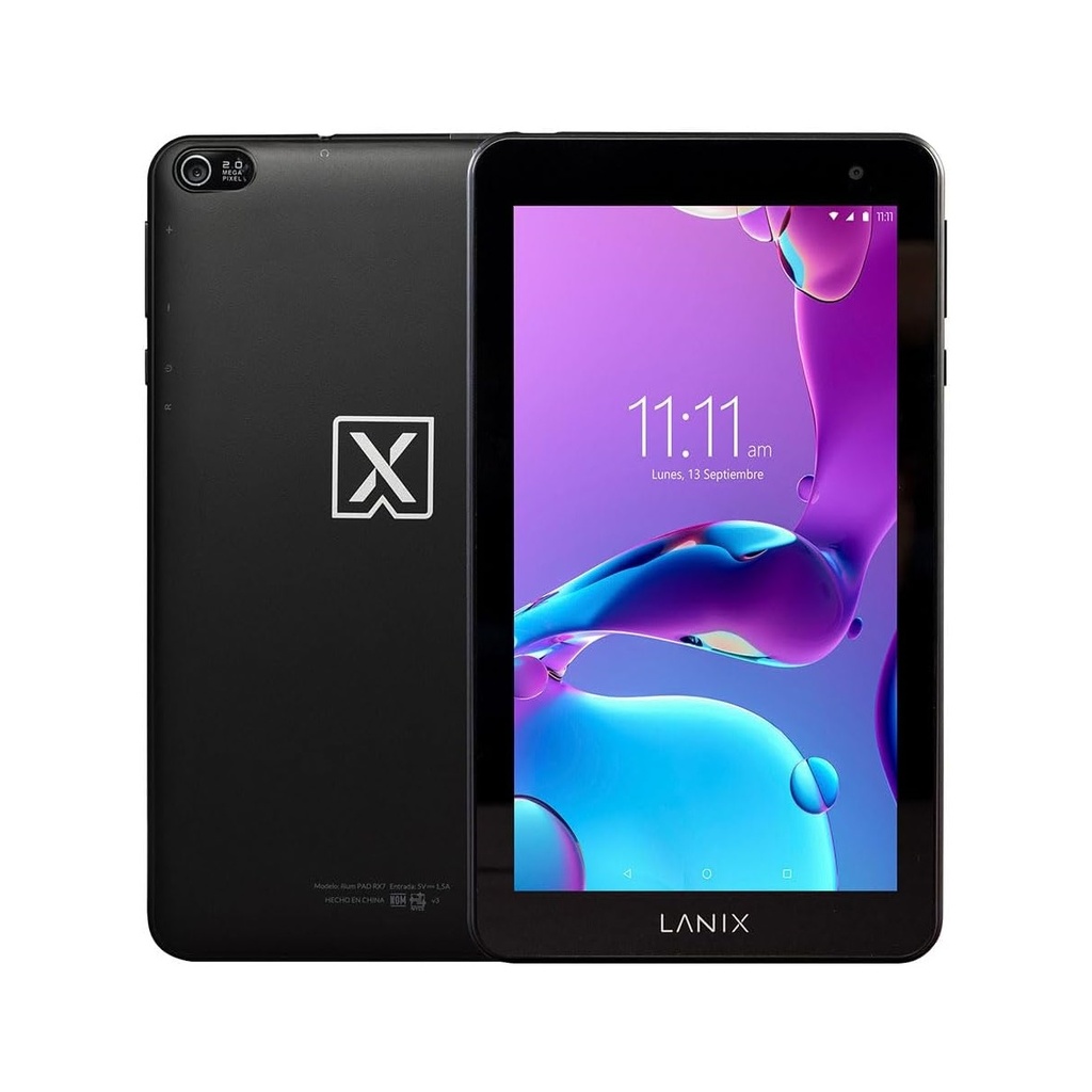 Tableta LANIX RX7 V3 2 GB Quad Core 7" Android 12 32 GB