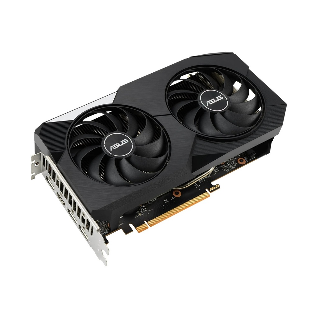 Tarjeta de Video Asus Dual Radeon RX6600 XT OC 8GB Dual Fan GDDR6 PCIe 4.0 1xHDMI 3xDP