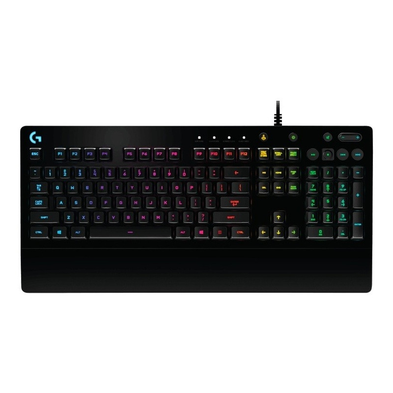 Teclado Gamer Logitech G213 Prodigy LED RGB Alámbrico Ingles