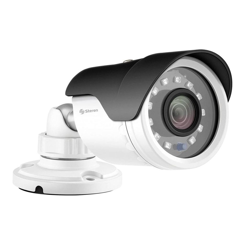 Cámara CCTV Bullet P/Interiores Exteriores Steren CCTV-1020 Alámbrico 1920x1080 Pixeles Día/Noche