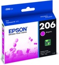 Cartucho De Tinta Epson T206 Magenta Para Expression XP-2101 Rinde 200 Páginas