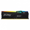 Memoria RAM Kingston FURY Beast RGB DDR5 5600MHz 16GB Non-ECC CL40 XMP 