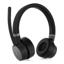 Auriculares lenovo go wireless anc bluetooth usb con soporte de carga