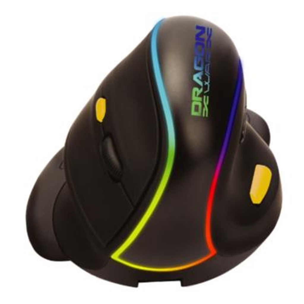 Mouse Gamer Ergonómico Nextep Óptico NE-482 RGB Inalámbrico Bluetooth 2400DPI