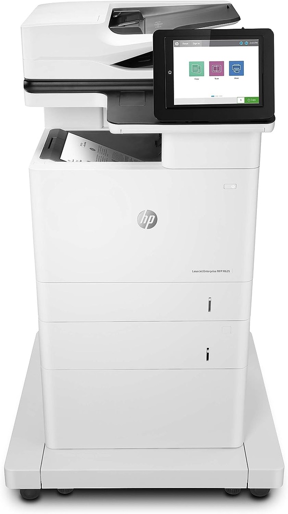 Multifuncional HP LaserJet Enterprise MFP M635FHT Blanco Y Negro Láser Print/Scan/Copy/Fax