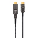 355193 cable óptico activo hdmi de alta velocidad con conector hdmi desmontable 30m. -