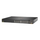 Switch hpe aruba 6200f de 24g puertos cl4 y 4sfp370w