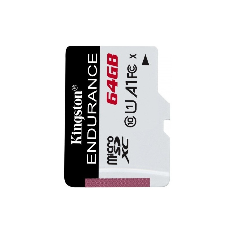 Memoria Flash Kingston Endurance 64GB MicroSD UHS-I Clase 10