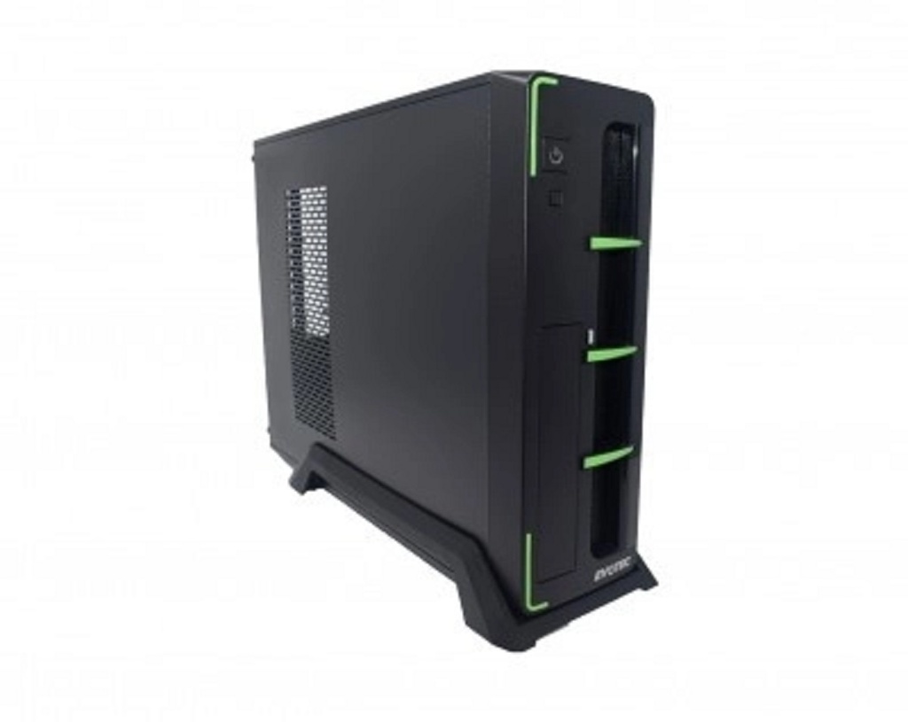 Gabinete Evotec EV-1010 Midi-Tower Mini-ATX USB 2.0 con Fuente 600W Negro