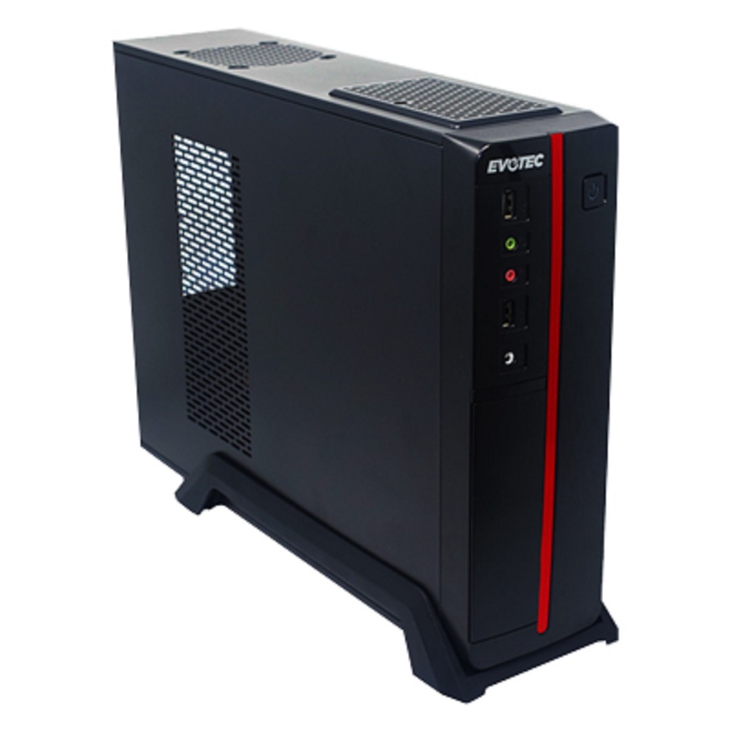 Gabinete Evotec EV-1011 Midi-Tower Mini-ATX USB 2.0 Con Fuente 600W