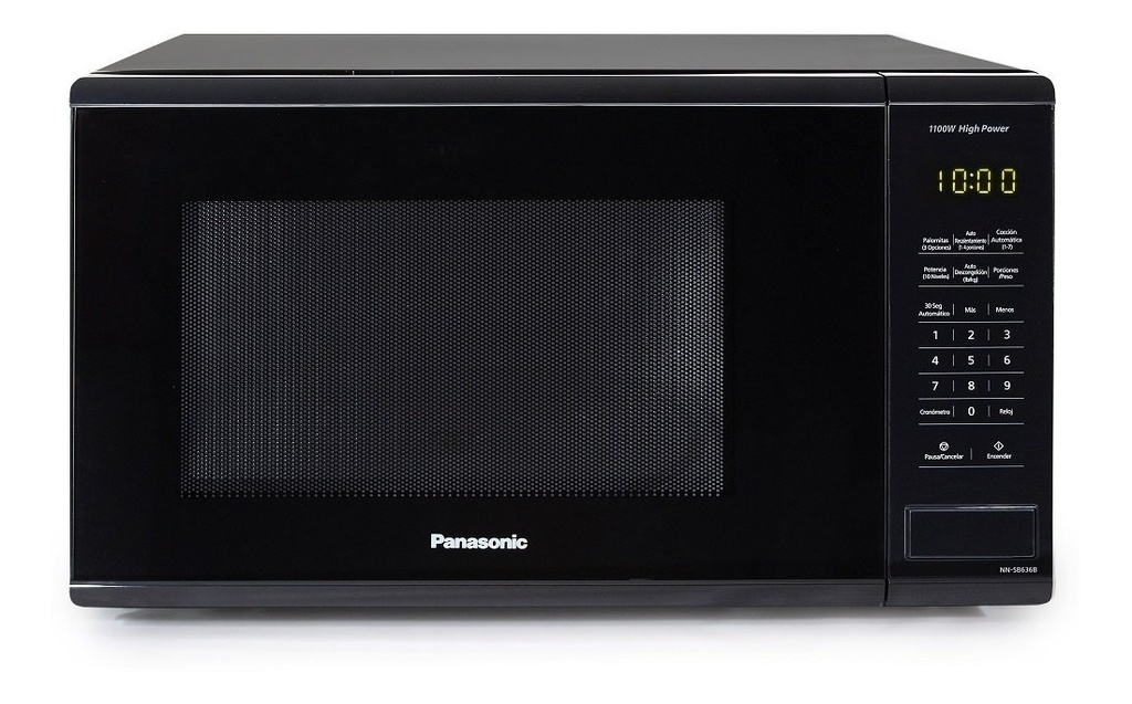 Horno de Microondas Panasonic 1.3 p3 1100w Negro 7 Menus Descongelamiento de 3 kg