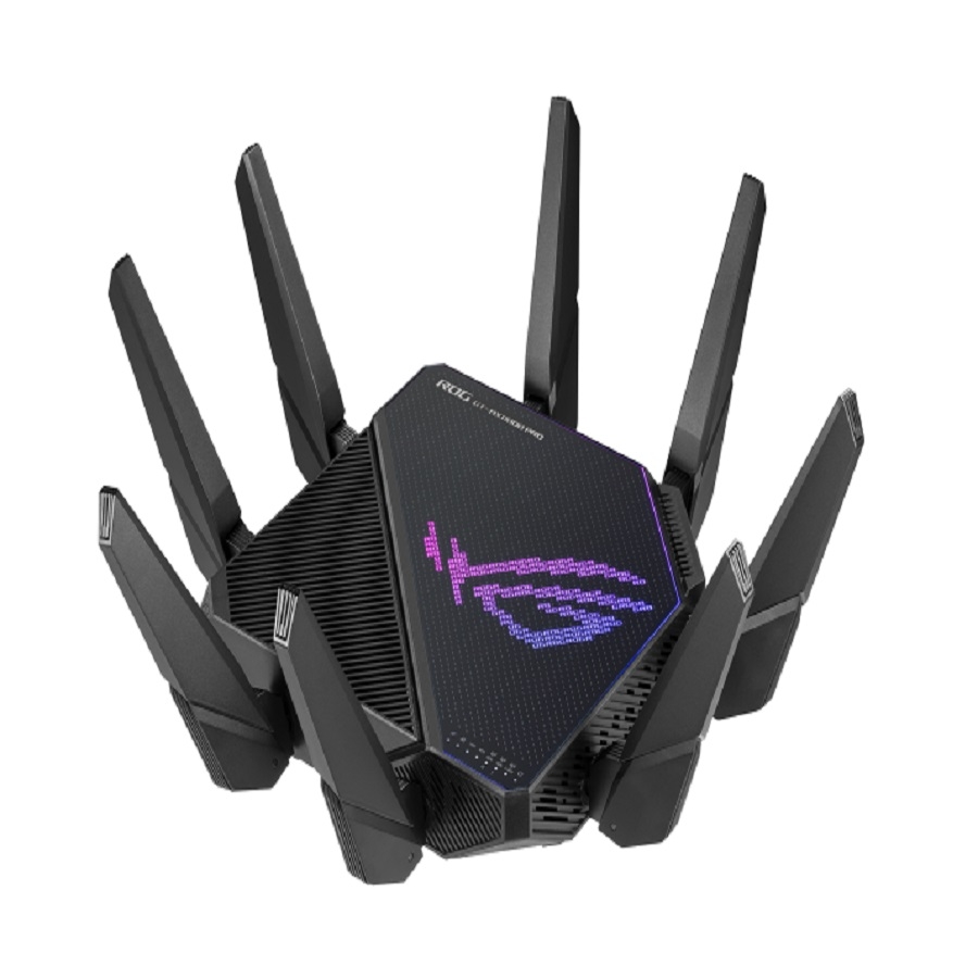 Router gamer asus ax11000 pro 1148-4804mbps 2.4 y 2x 5ghz 4x lan gbe