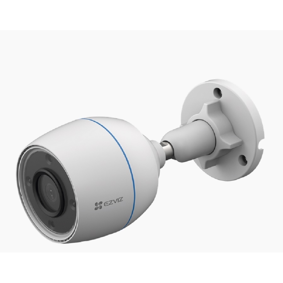 Camara de vigilancia ip ezviz cs-h3c wifi, 1080p, ip67, alexa, google home, deteccion de humanos, ranura para microsd, microfono