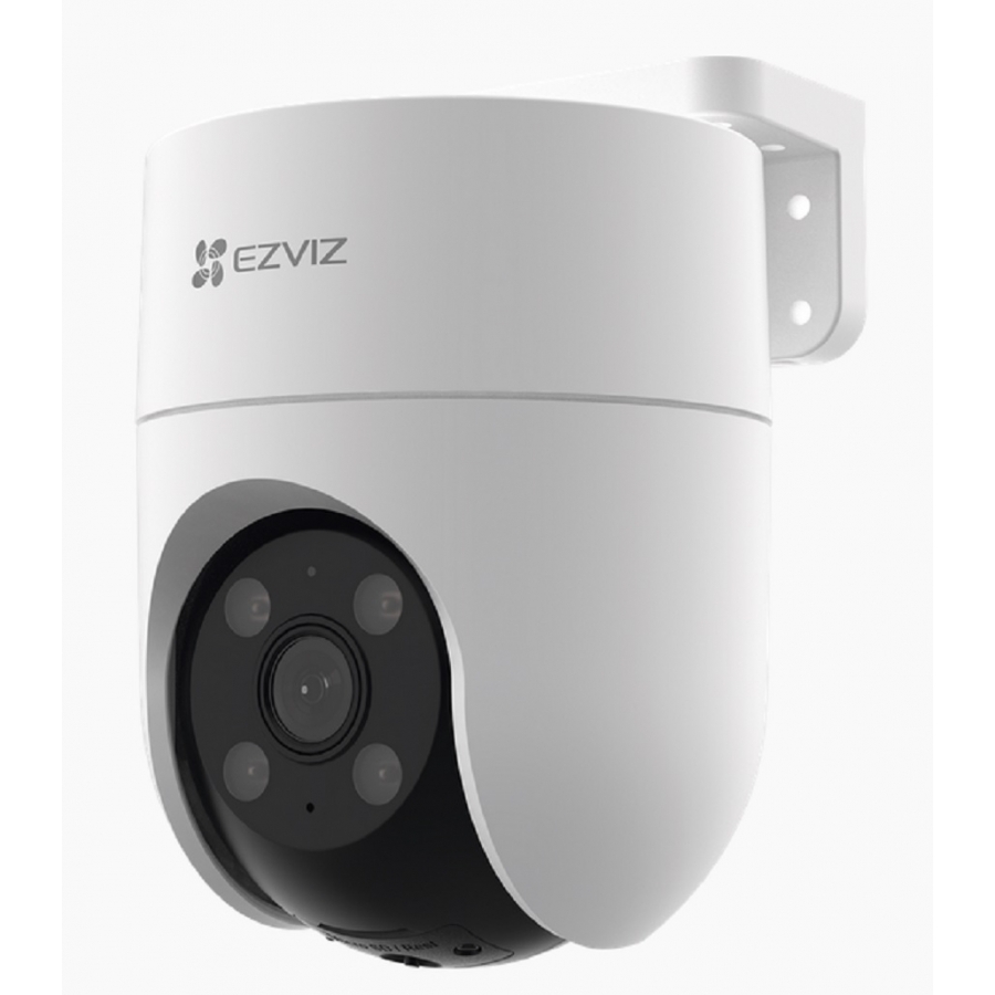 Camara de vigilancia ip ezviz cs-h8c resolucion 1920 x 1080, vista 360grados, rotatoria, resistente al agua, ranura micro-sd