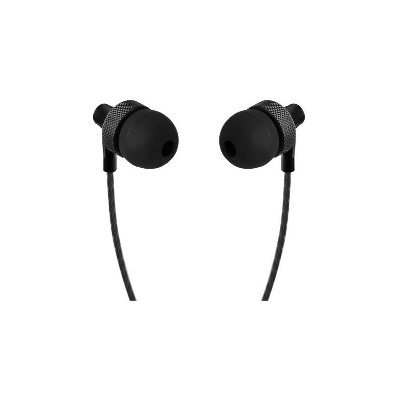 Audífonos in-ear con micrófono perfect choice stretto negro