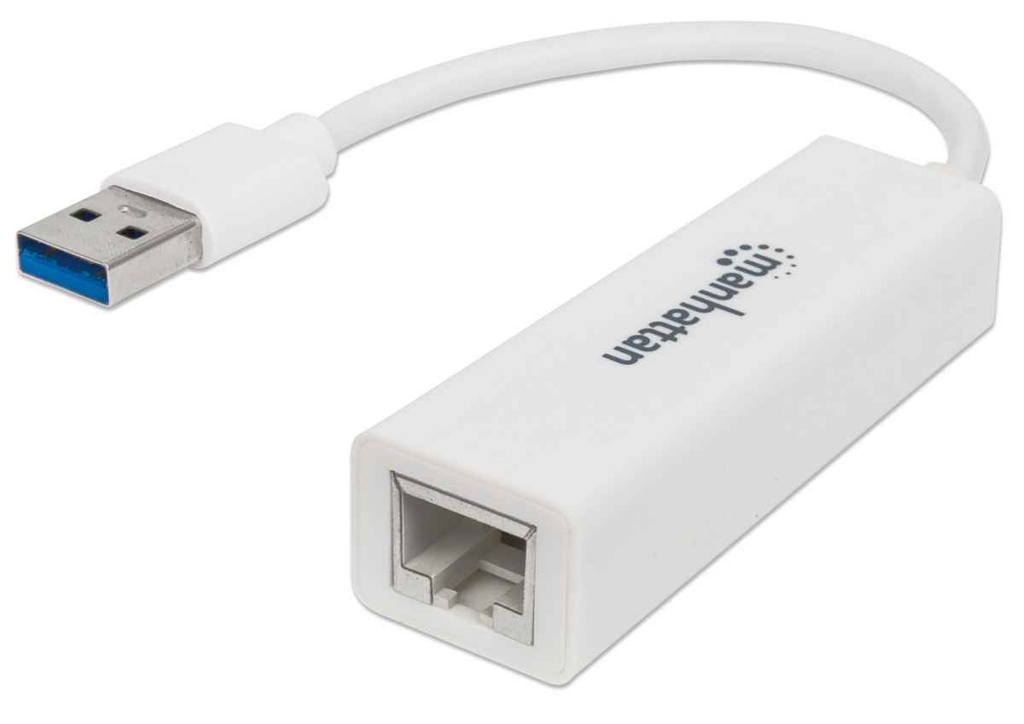 Adaptador de Red USB Manhattan 506847 Alámbrico 1000 Mbit/s