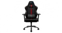 Silla Gamer Game Factor CGC601 hasta 150Kg Negro/Rojo