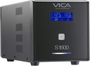 Ups vica s1600 regulador integrado 1600va/900w 8 contactos pantalla lcd