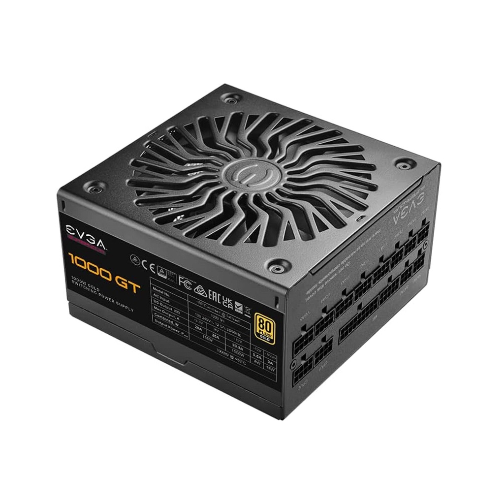 Fuente De Poder EVGA SuperNOVA 1000 GT 80 PLUS Gold 24-pin ATX 1000W