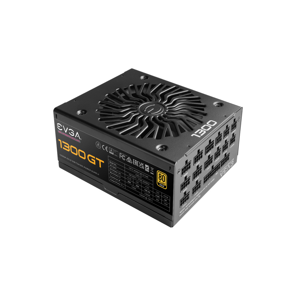 Fuente De Poder EVGA SuperNOVA 1300 GT 80 PLUS Gold Modular 24-pin ATX 135mm 1300W