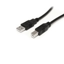 Cable USB Para Impresora StarTech USB A Macho - USB B Macho 9 Metros